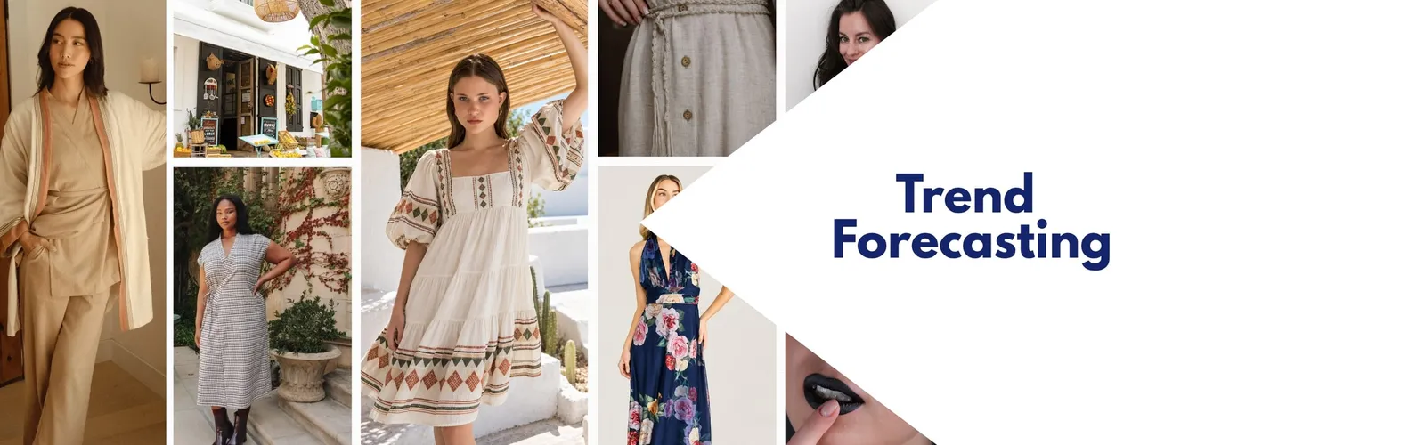 Trend Forecasting: a collage of seasonal fashion looks